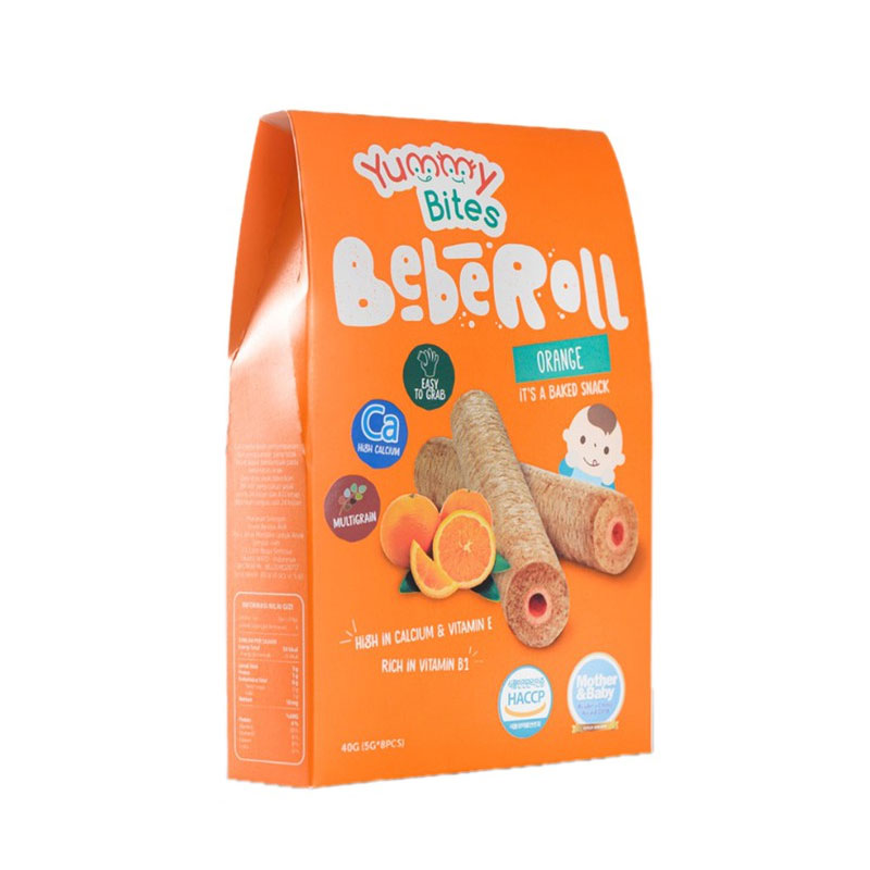 YUMMY BITES BEBEROLL ORANGE 40 GR RAJASUSU